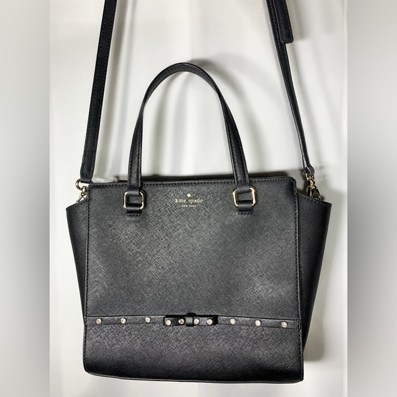 kate spade Handbags - *AUTHENTIC* Kate Spade Laurel Way Jeweled Small Hadlee Handbag